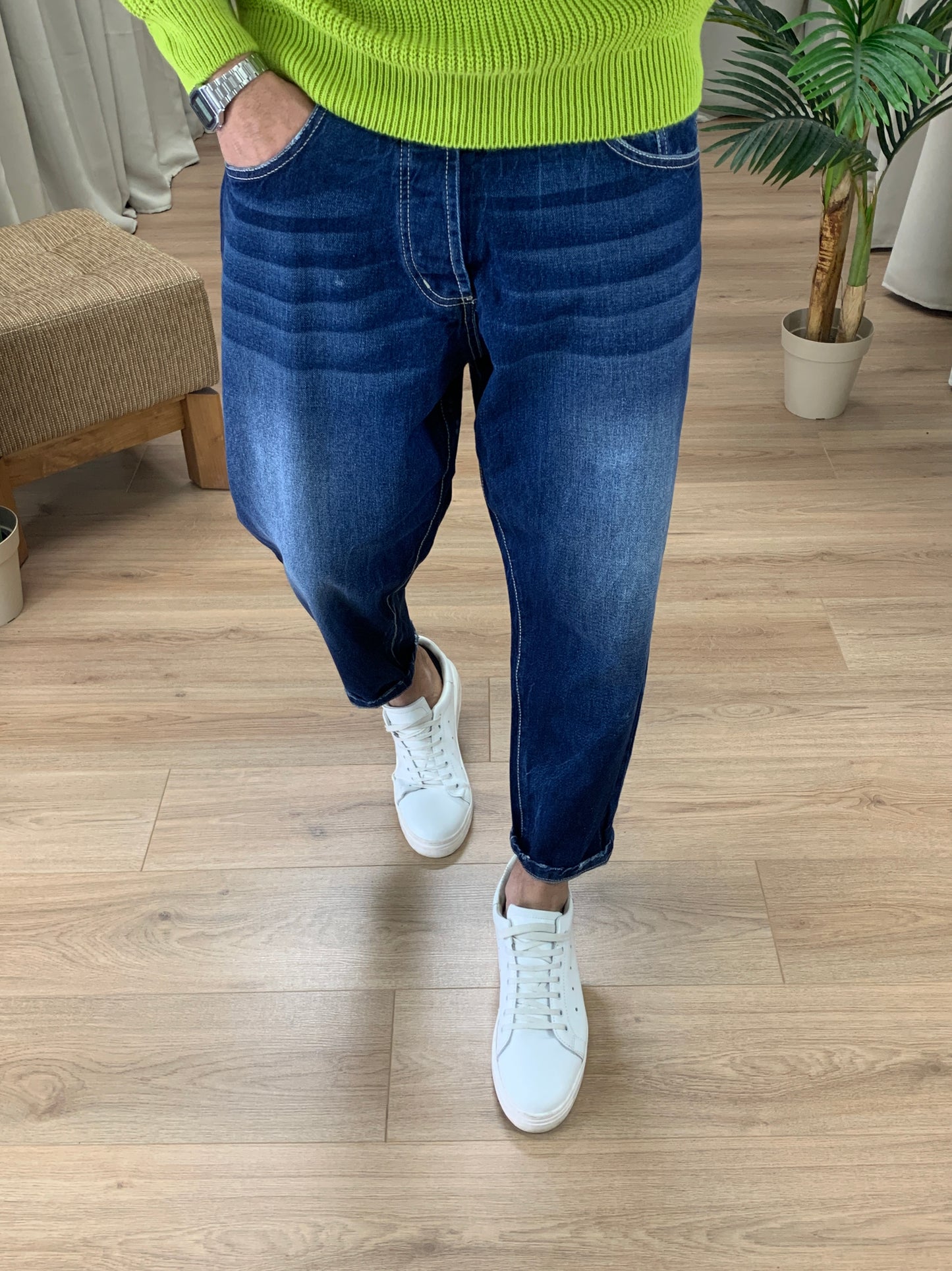Jeans Eiffel Basic Comfort Fit col. Denim