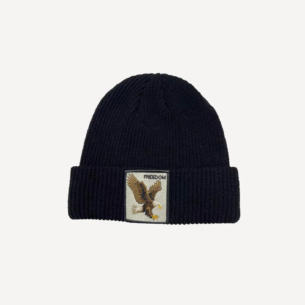 Berretto con Patch Freedom col. Nero