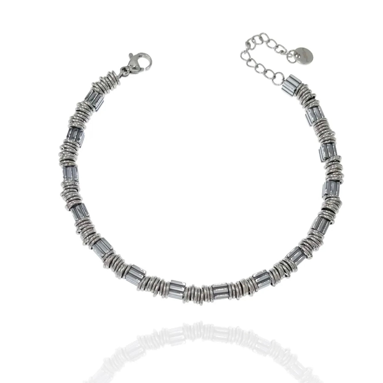 Bracciale in Acciaio Inossidabile art. A160 col. Silver