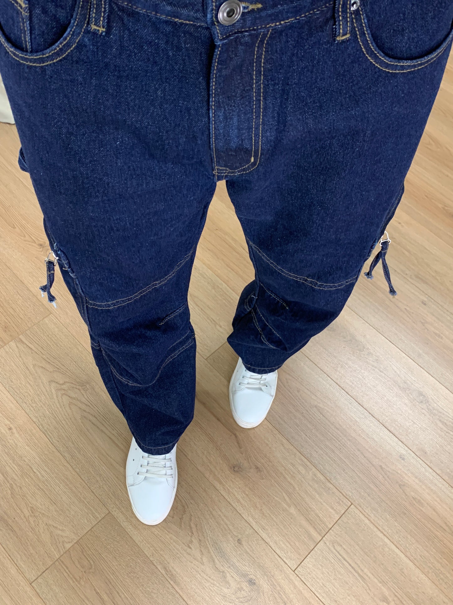 Jeans Suite Baggy con Tasconi Fit col. Denim