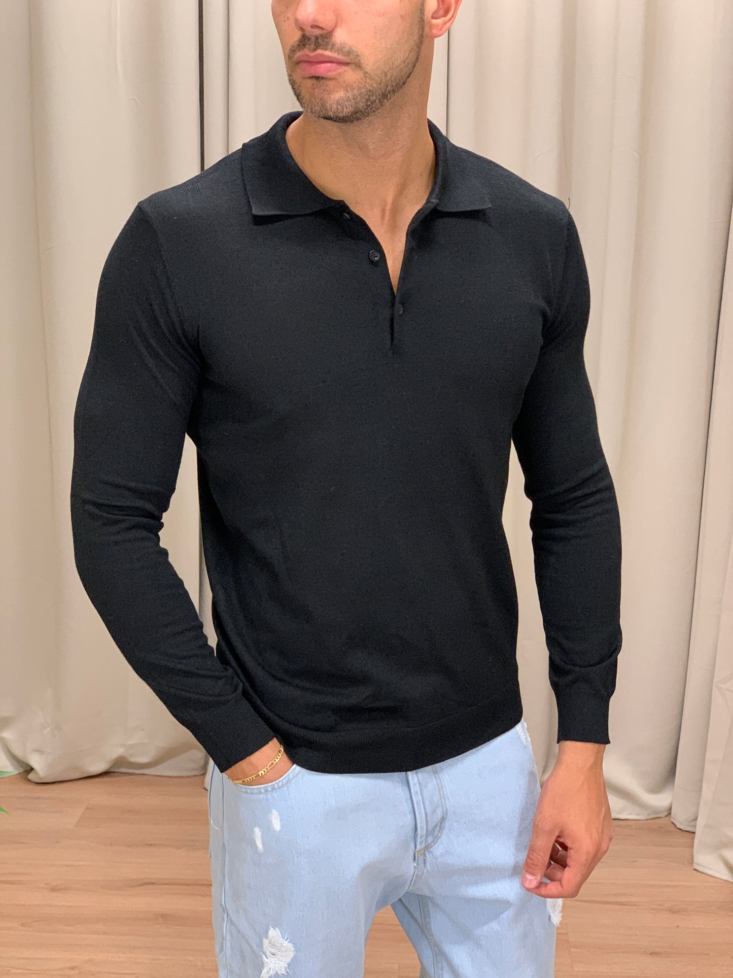 Maglioncino modello Polo Lauren col. Nero