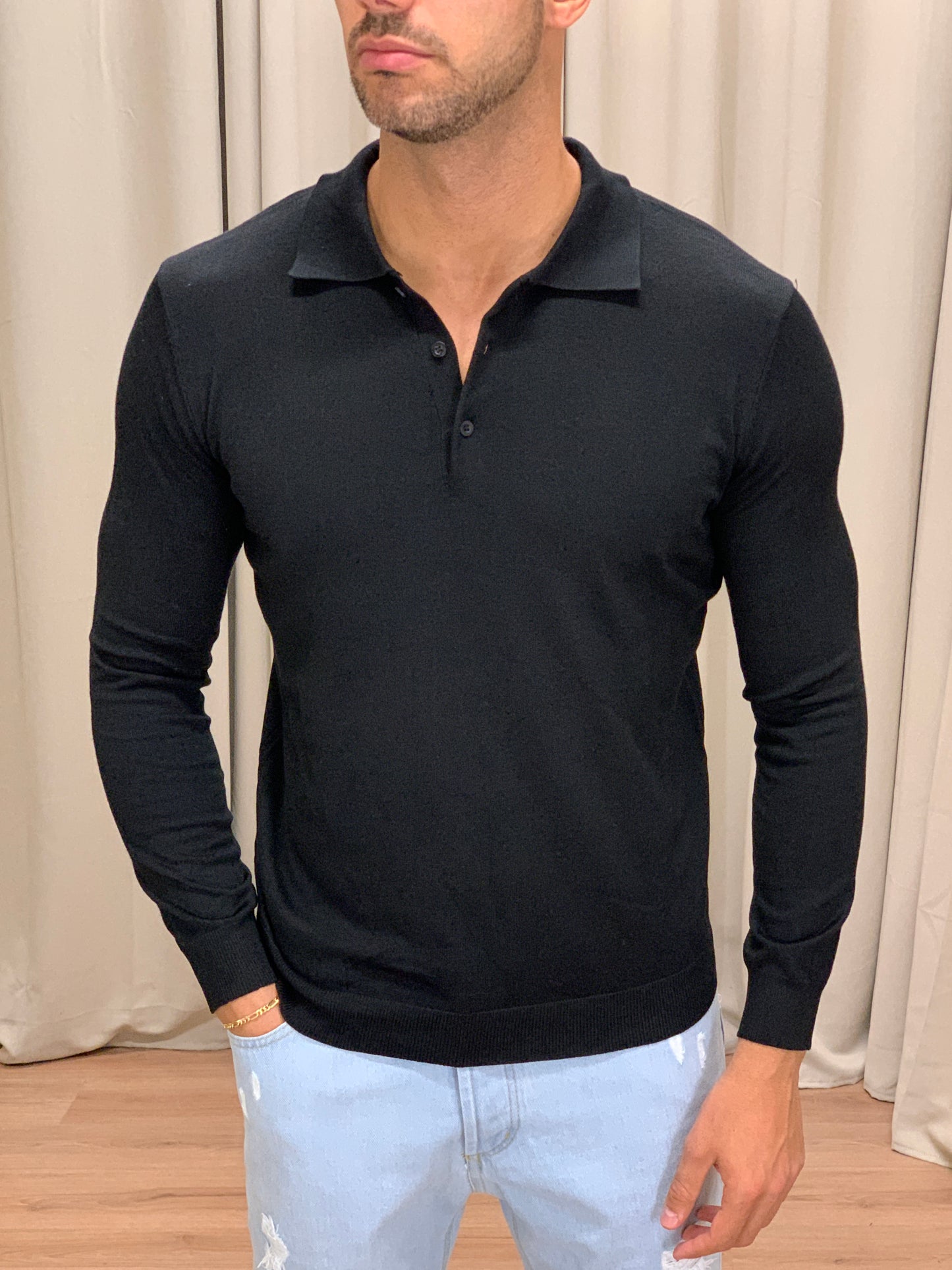 Maglioncino modello Polo Lauren col. Nero