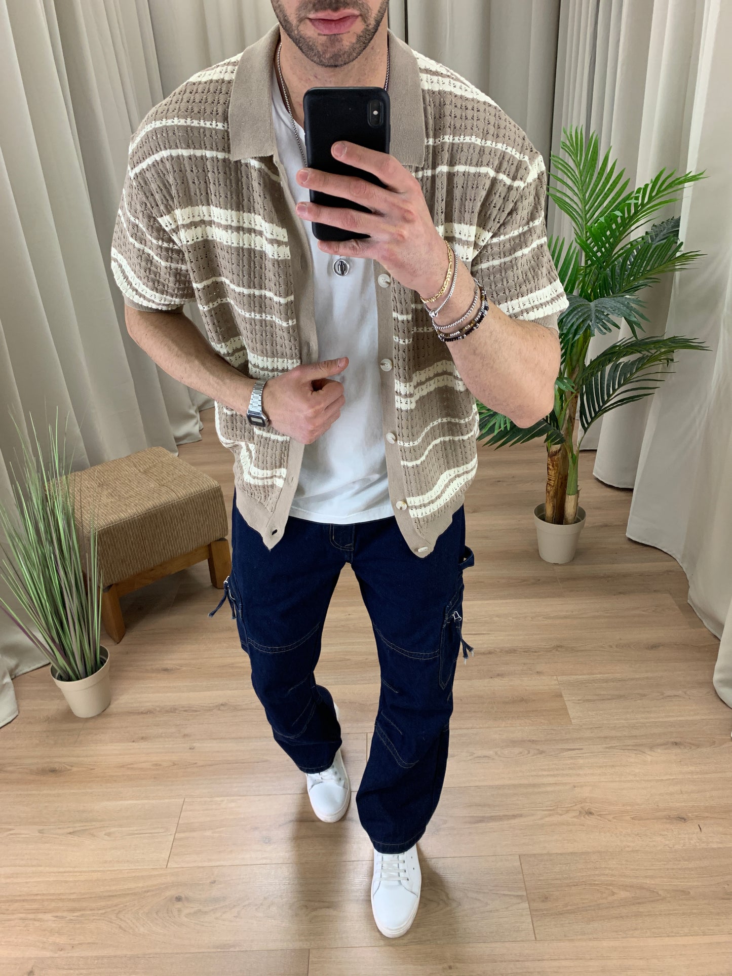 Jeans Suite Baggy con Tasconi Fit col. Denim