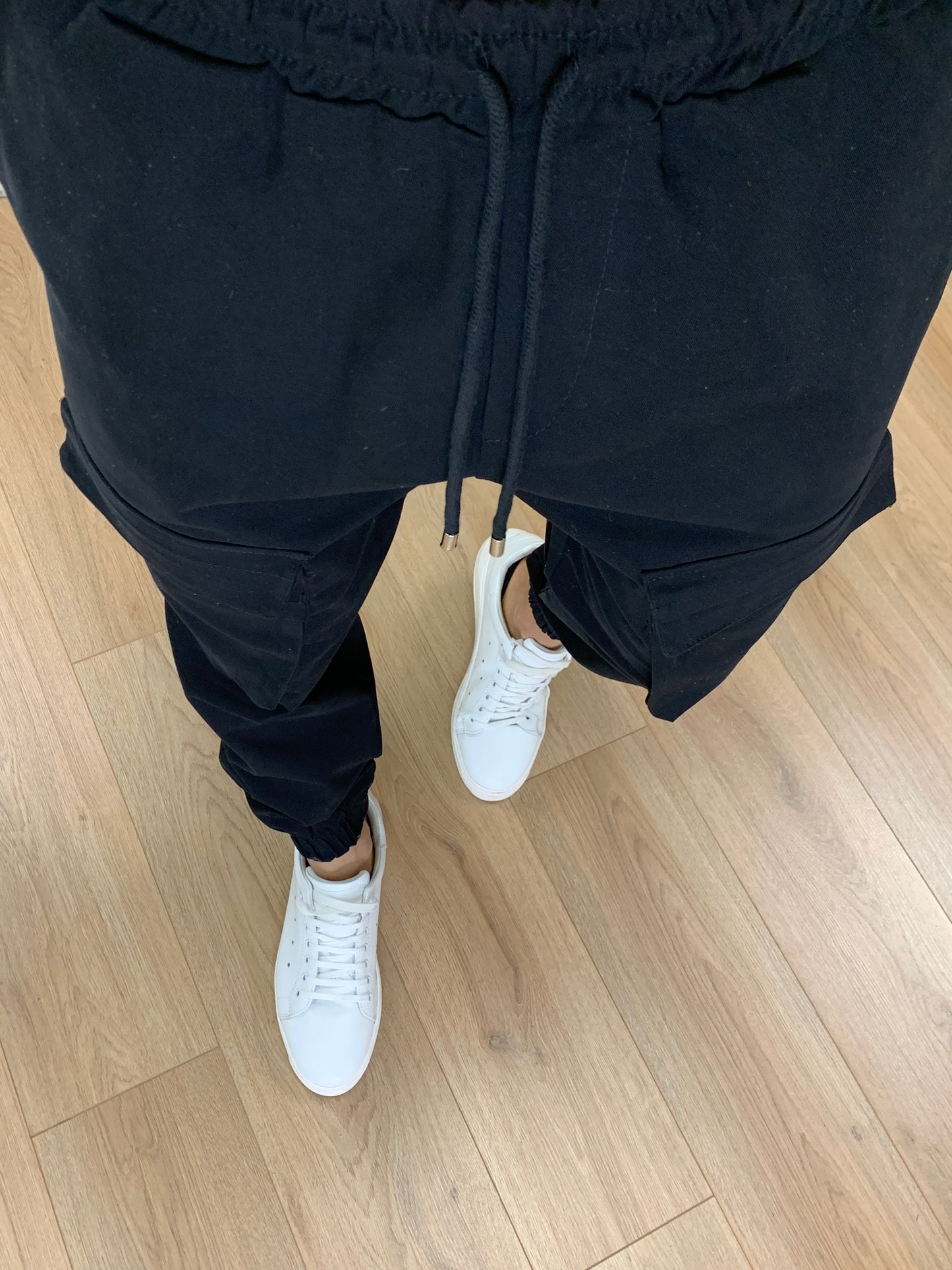 Pantalone Cargo Musiala con Tasconi Frontali col. Nero