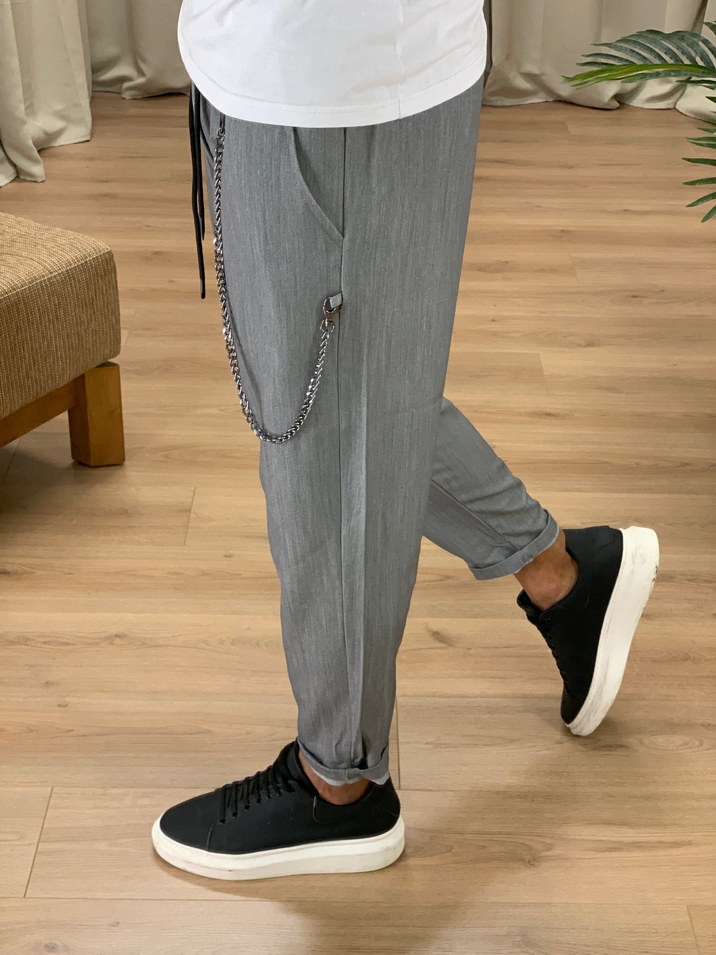 Pantalaccio Ryan con Catena col. Grigio