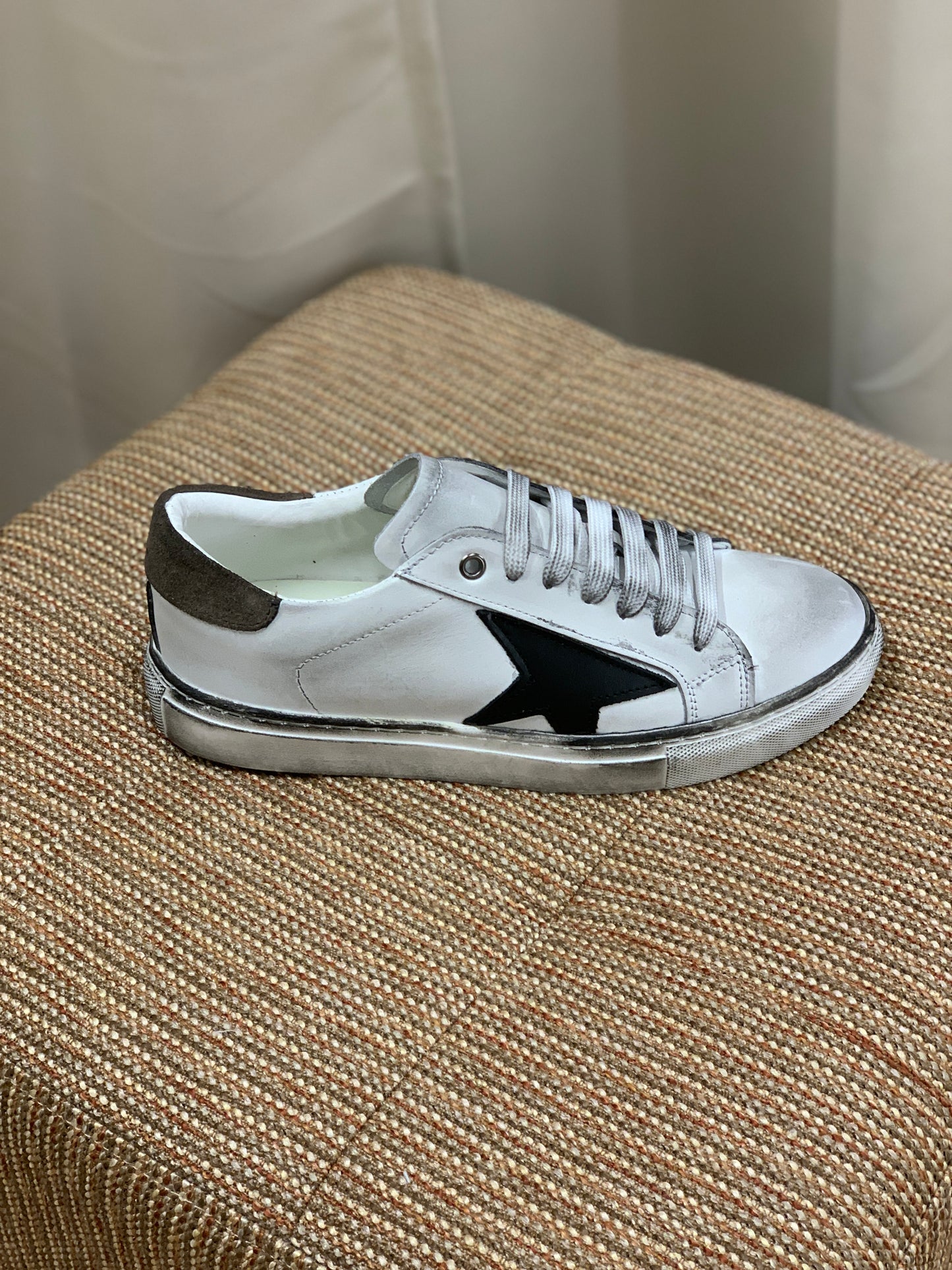 Sneakers One Star effetto Fumè col. Bianco