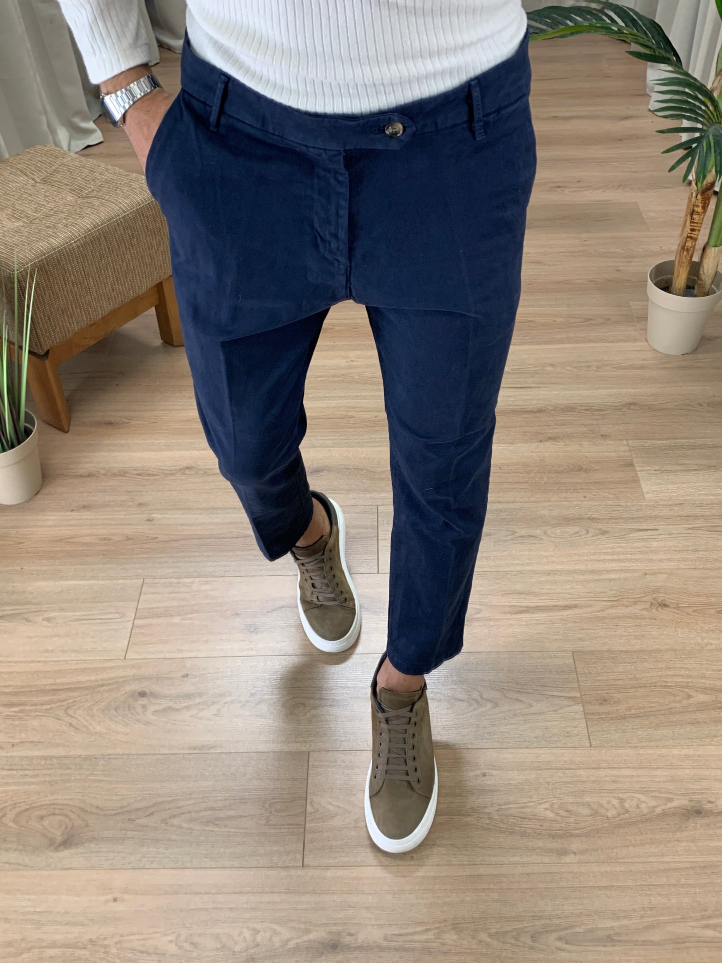 Jeans/Pantalone Tracker regular-slim col. Blu Scuro