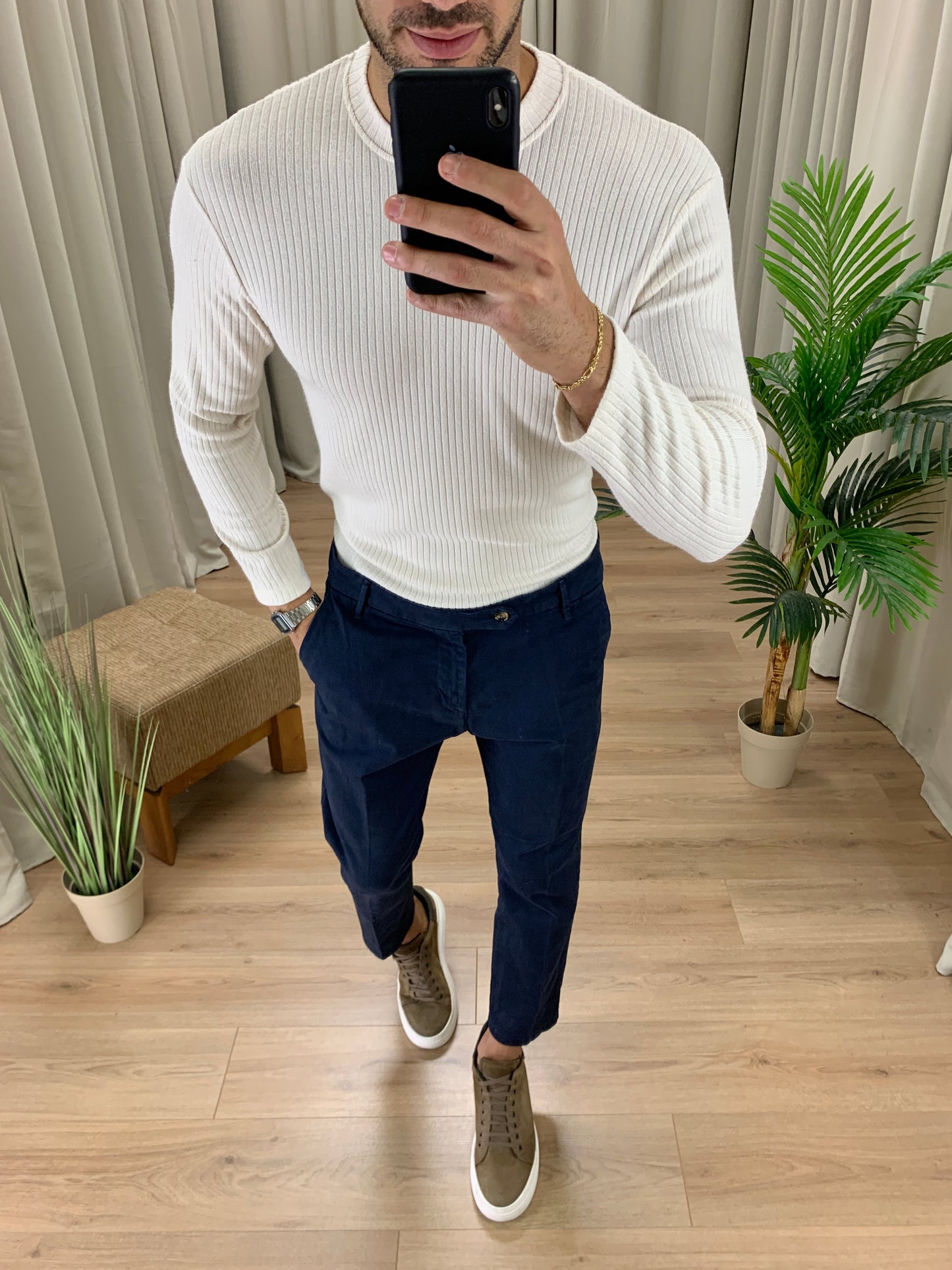 Jeans/Pantalone Tracker regular-slim col. Blu Scuro