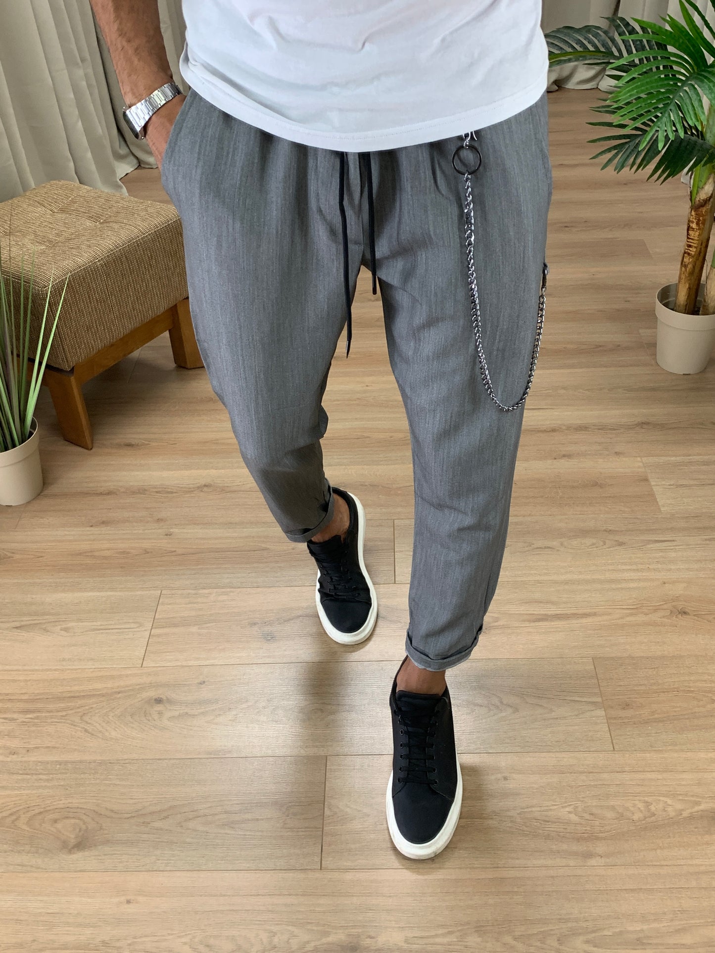 Pantalaccio Ryan con Catena col. Grigio