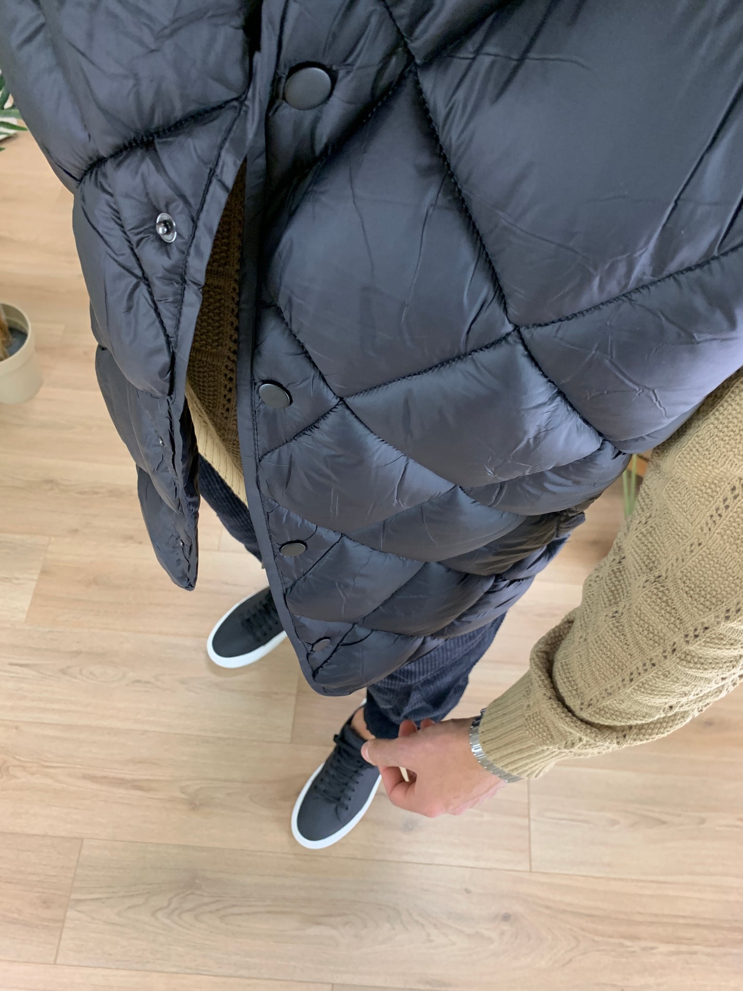 Gilet Trapuntato Conero Golf col. Nero