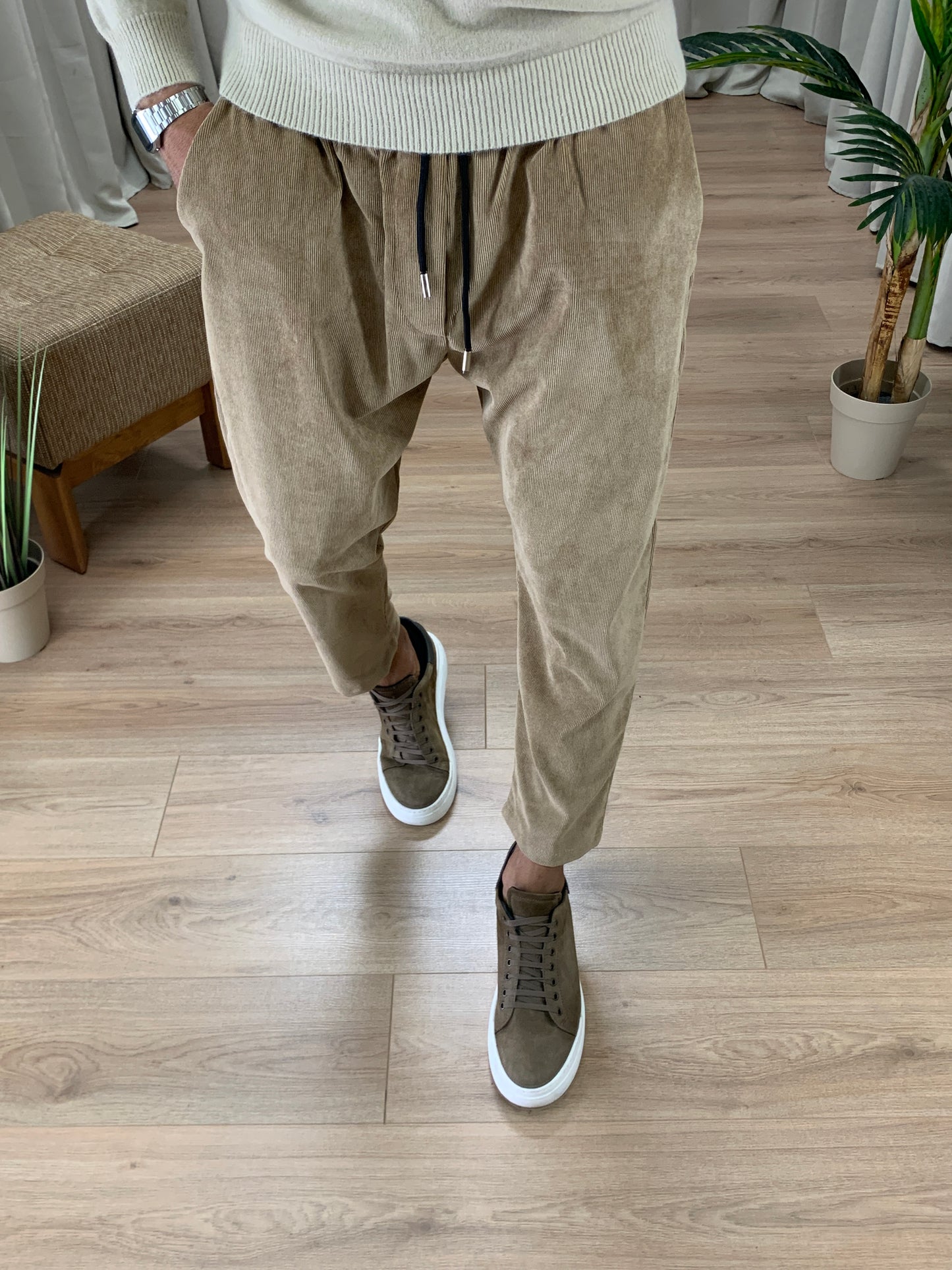 Pantalaccio Luke in Velluto a Costine col. Cammello