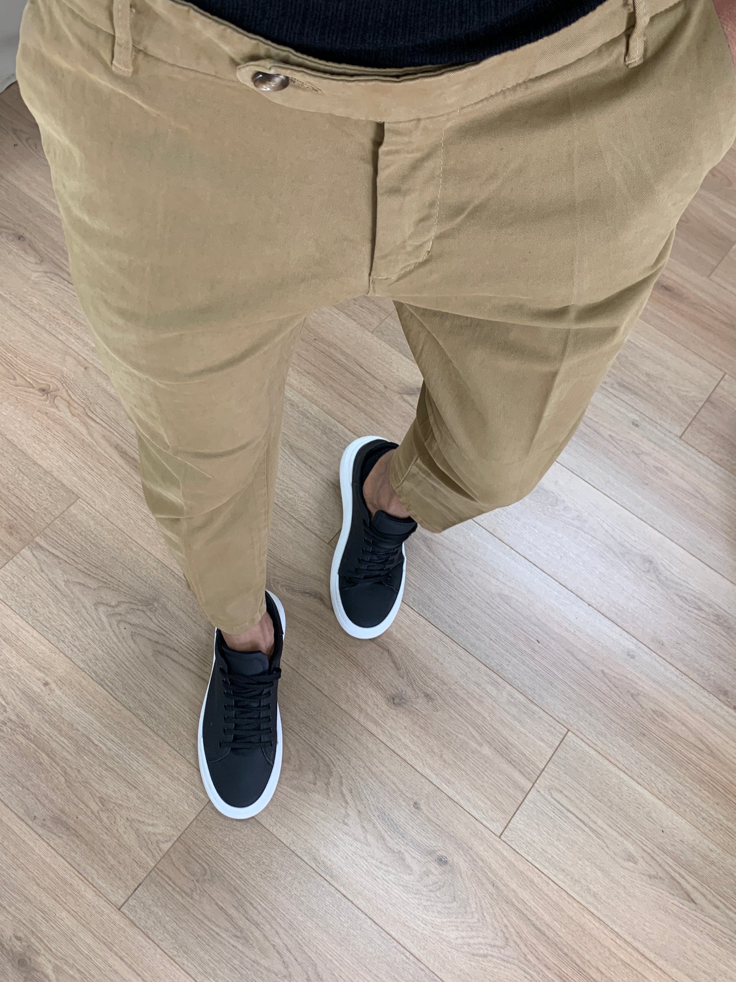 Jeans/Pantalone Tracker regular-slim col. Cammello