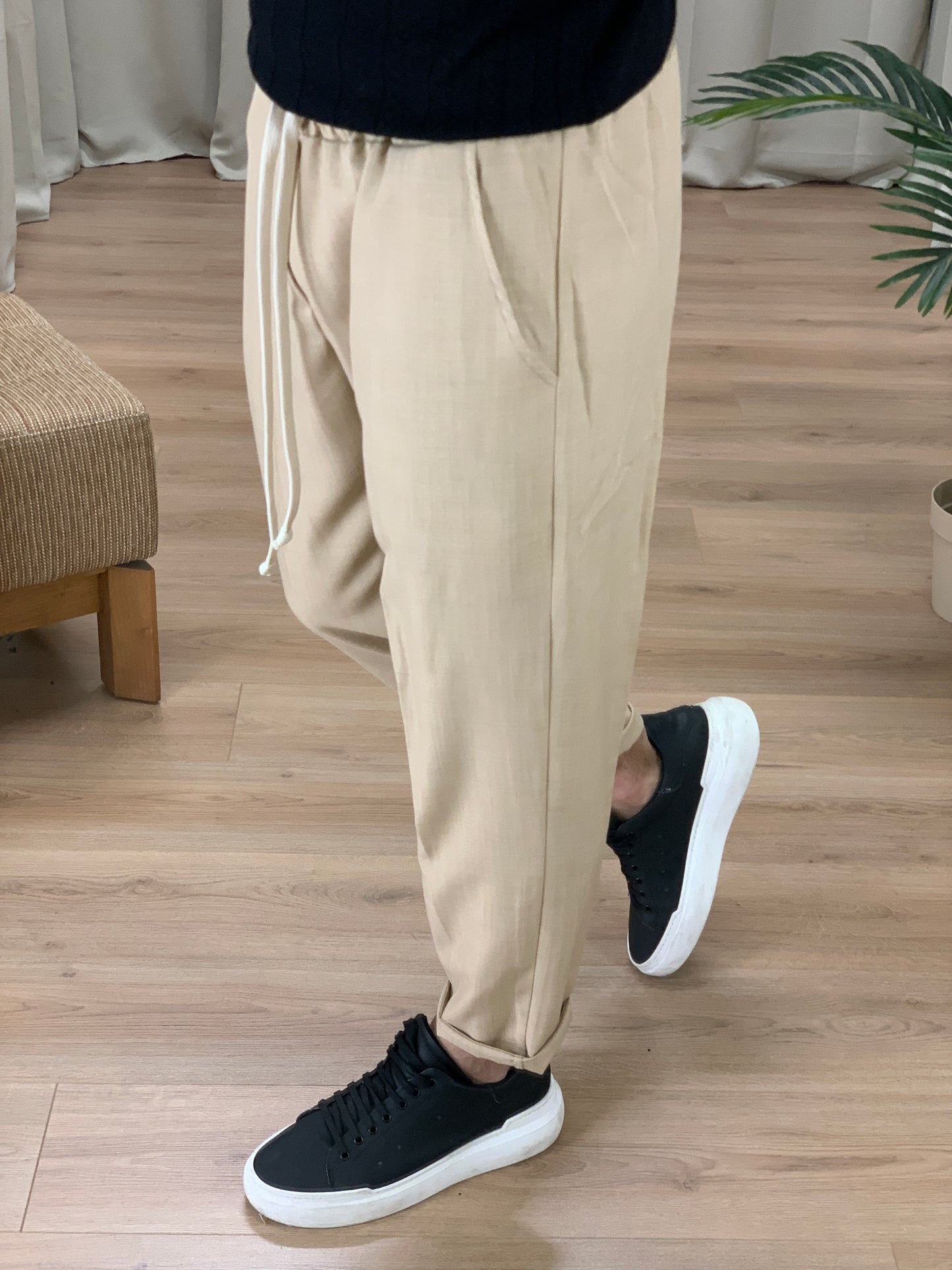 Completo Lock Pantalone + Camicia col. Cammello