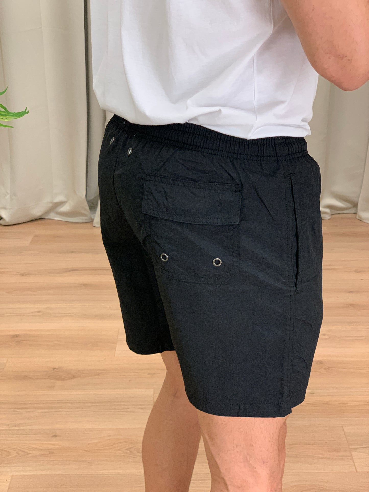 Costume Solid Pantaloncino col. Nero