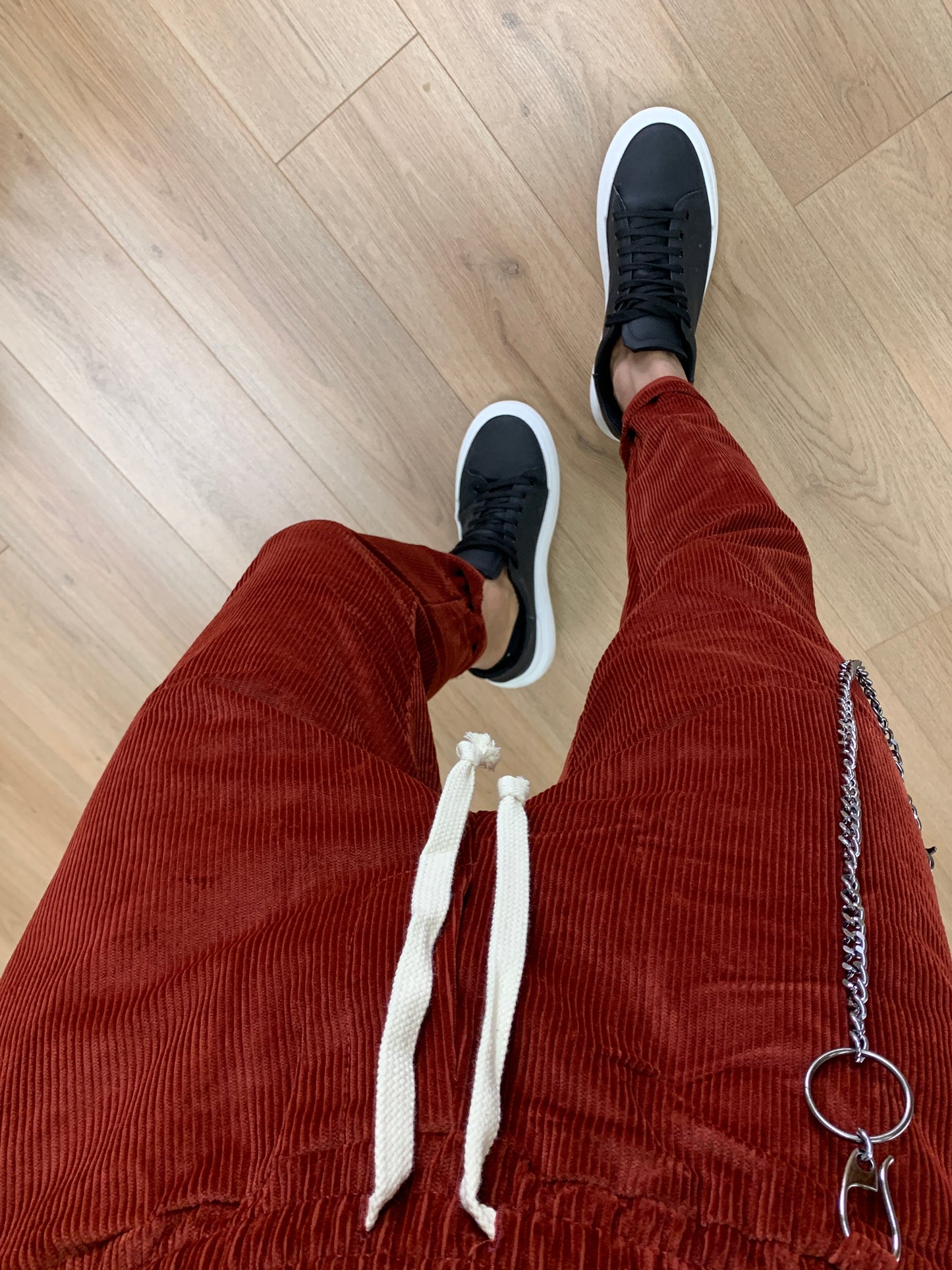 Pantalaccio Zar in Velluto a Costine col. Terra di Siena