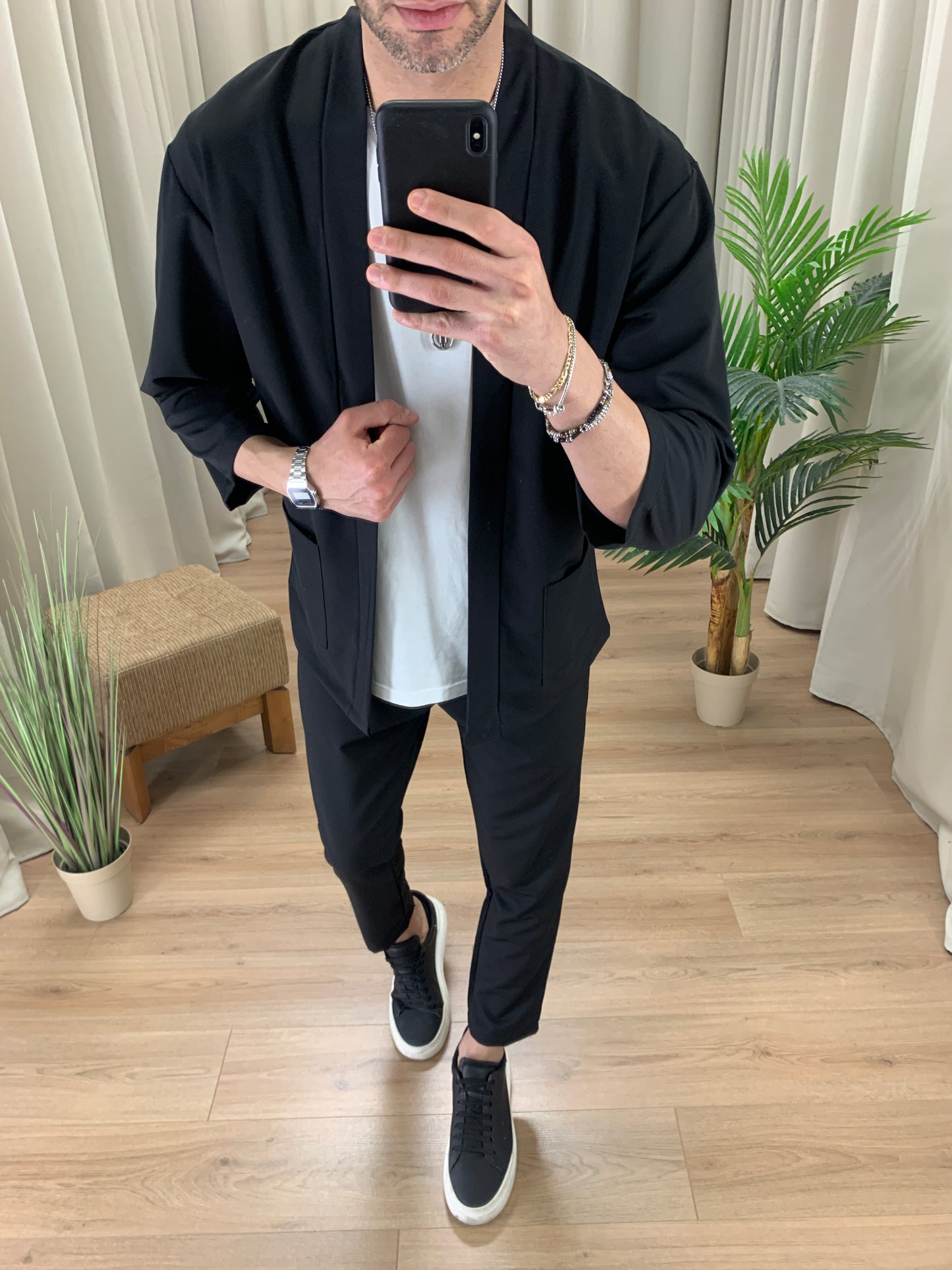 Completo Pg 2000 Pantalone + Camicia col. Nero