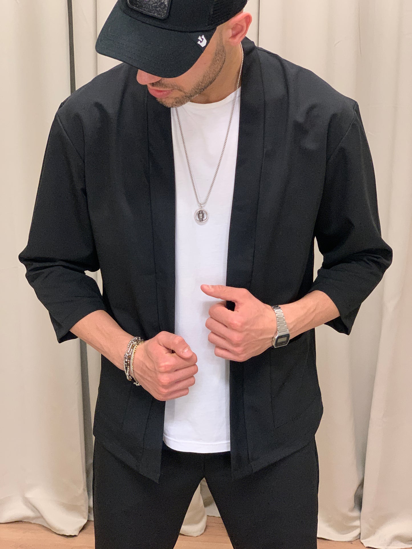 Completo Pg 2000 Pantalone + Camicia col. Nero