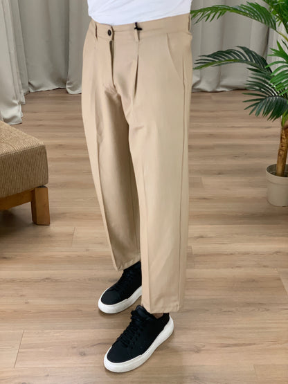 Completo Snoiz Pantalone + Giacca con Zip col. Beige
