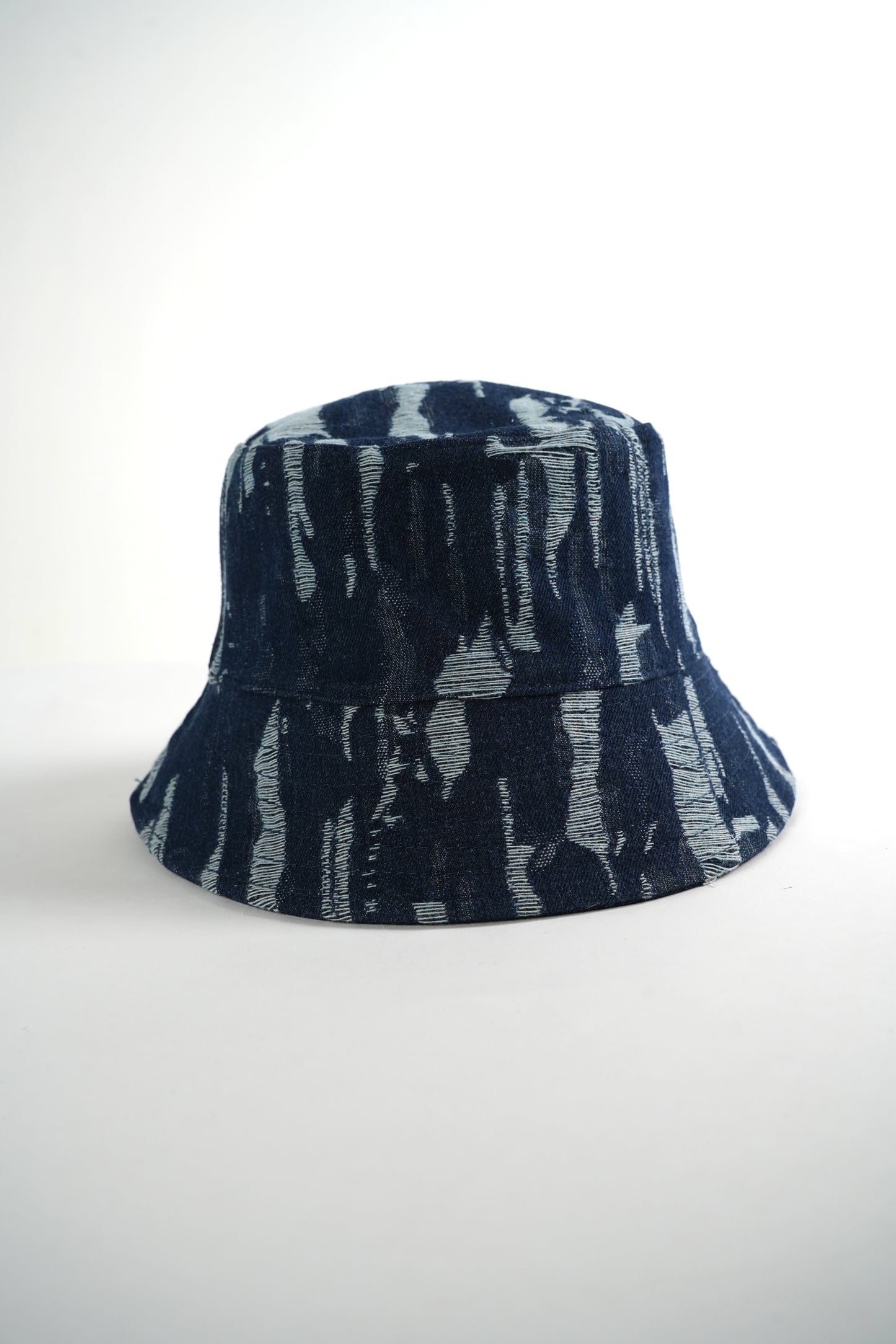 Cappello Pescatore con Rilievi Intarsiati col. Denim