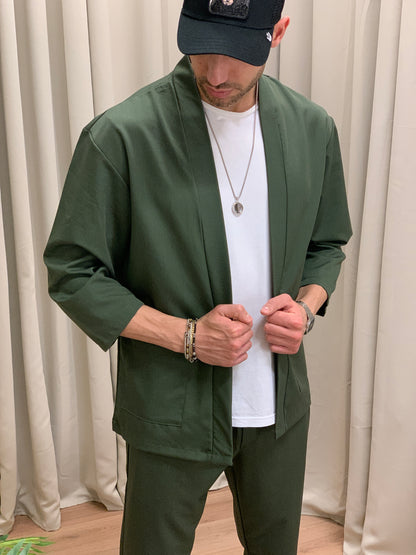 Completo Pg 2000 Pantalone + Camicia col. Verde Militare