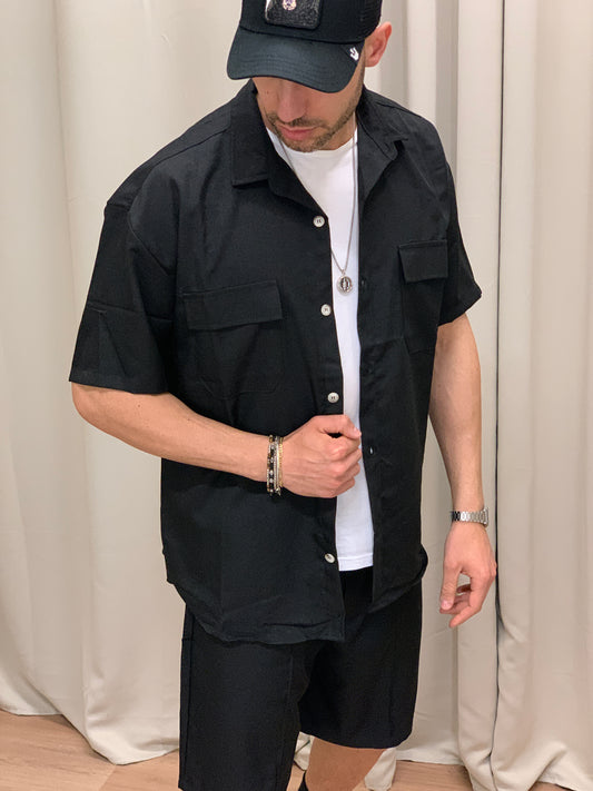 Completo Jack 41 Pantalone + Camicia col. Nero
