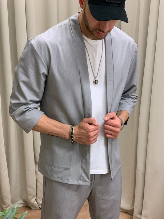 Completo Pg 2000 Pantalone + Camicia col. Grigio