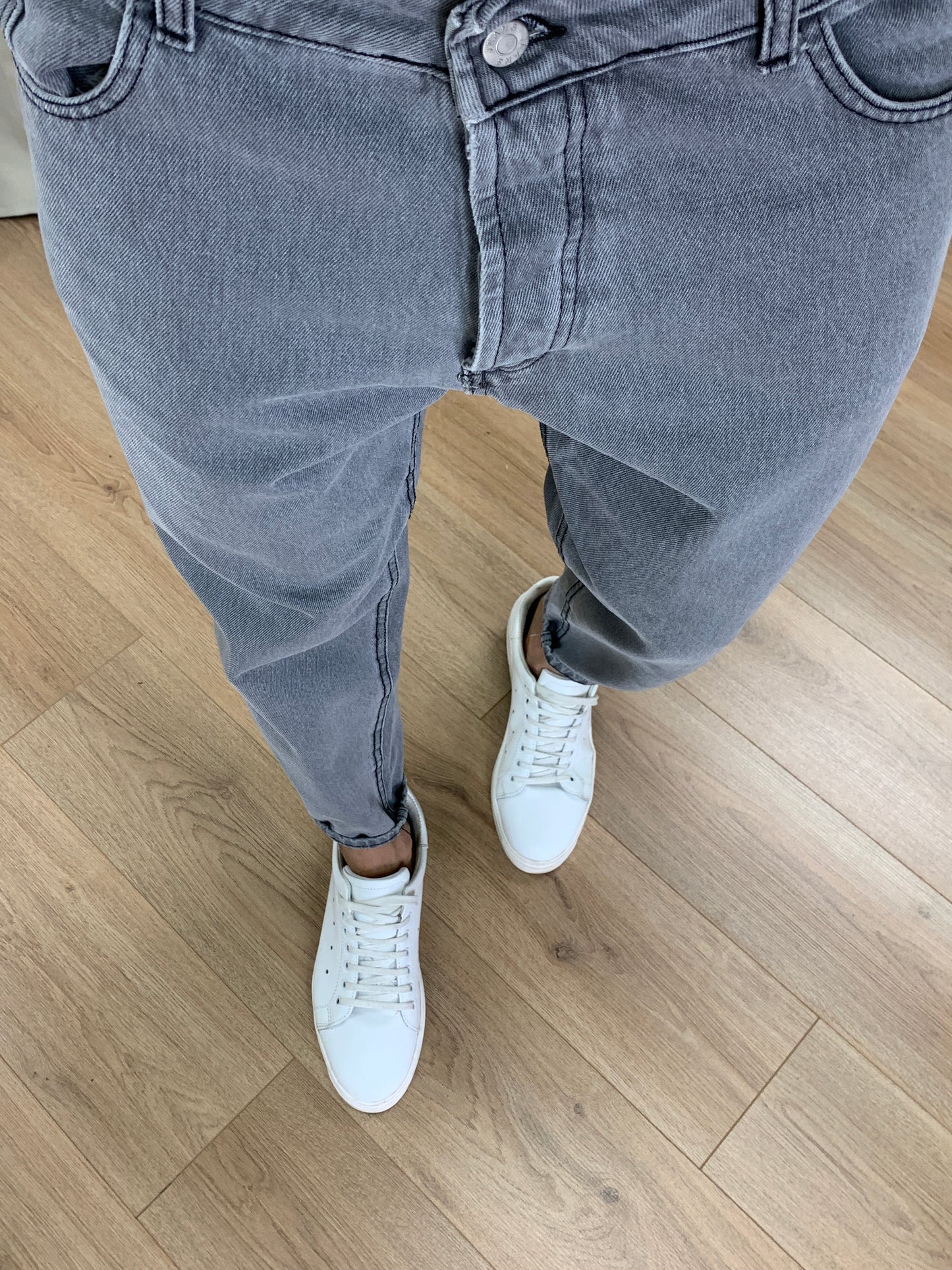 Jeans Trust Basic regular Fit col. Grigio