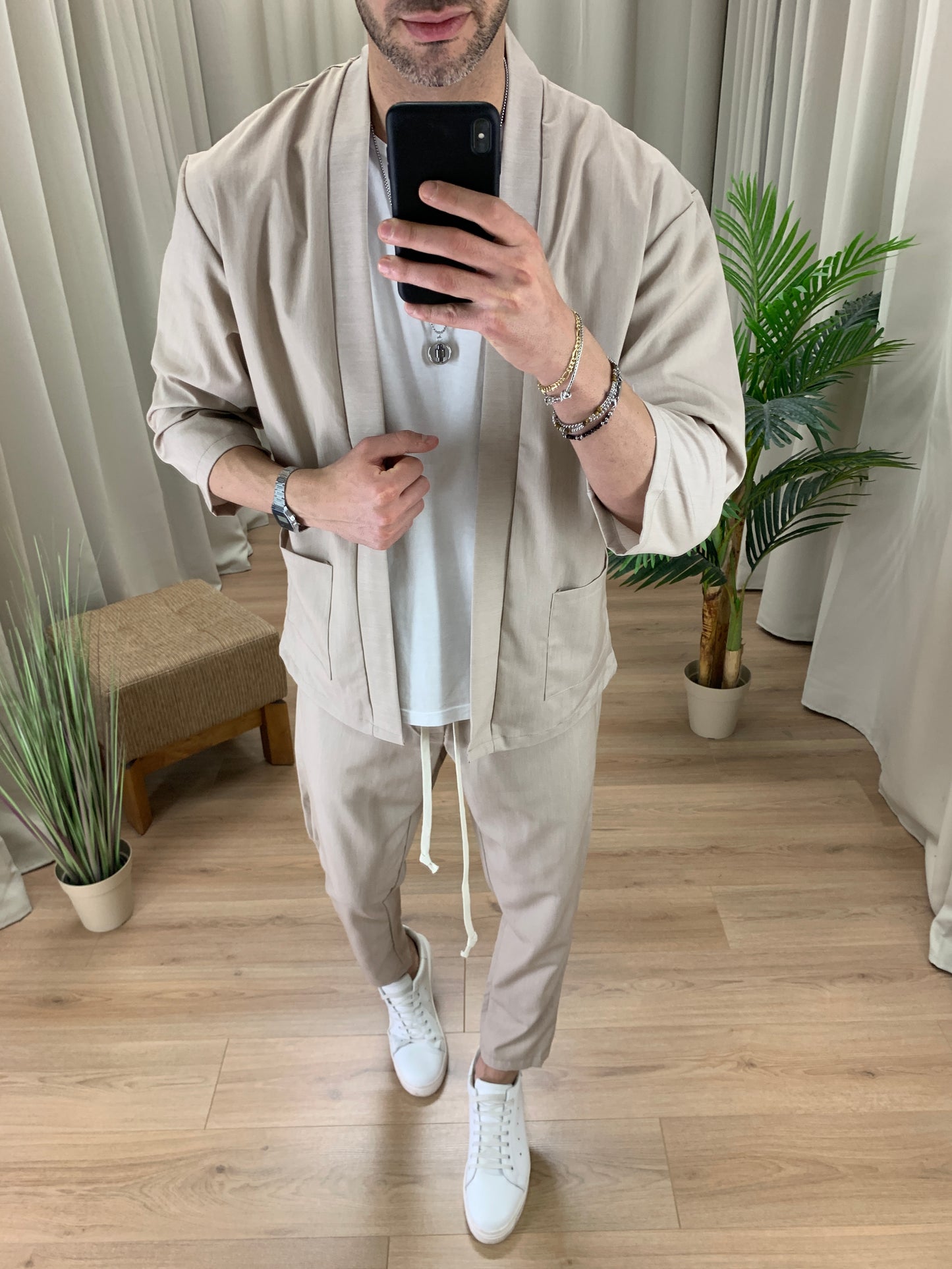 Completo Pg 2000 Pantalone + Camicia col. Beige