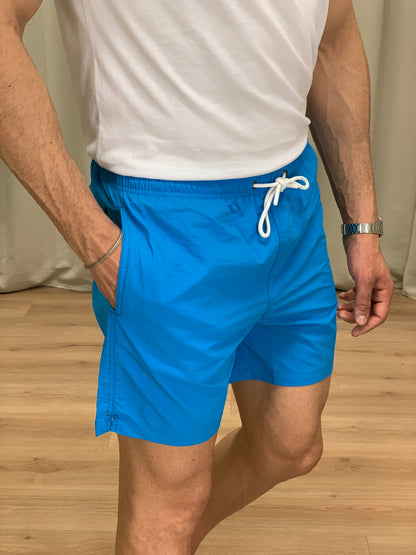 Costume Solid Pantaloncino col. Azzurro