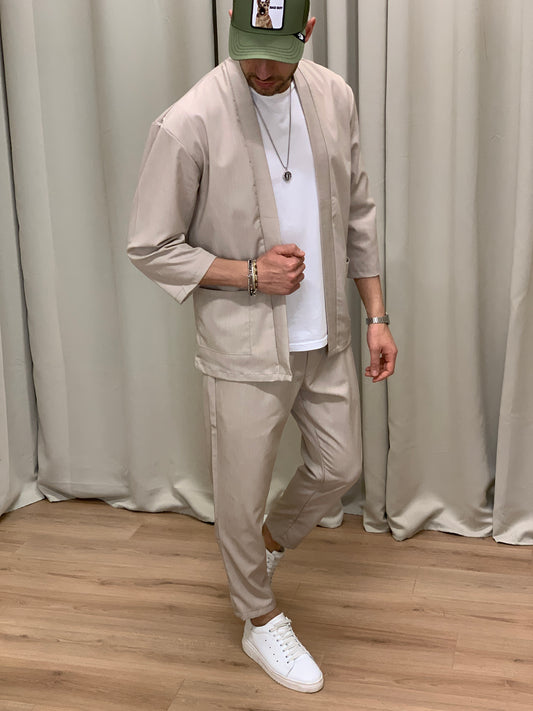 Completo Pg 2000 Pantalone + Camicia col. Beige