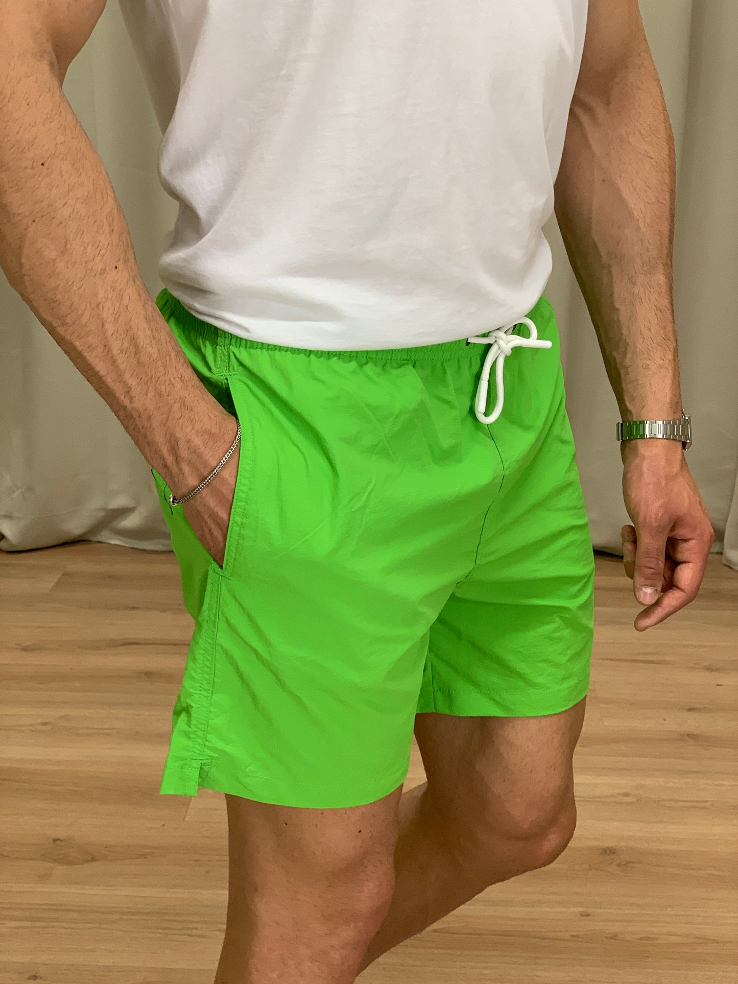 Costume Solid Pantaloncino col. Verde