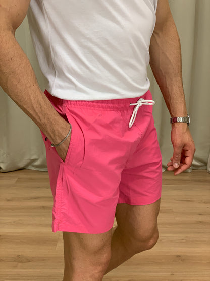 Costume Solid Pantaloncino col. Fucsia