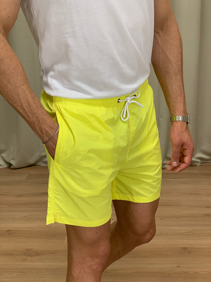 Costume Solid Pantaloncino col. Giallo