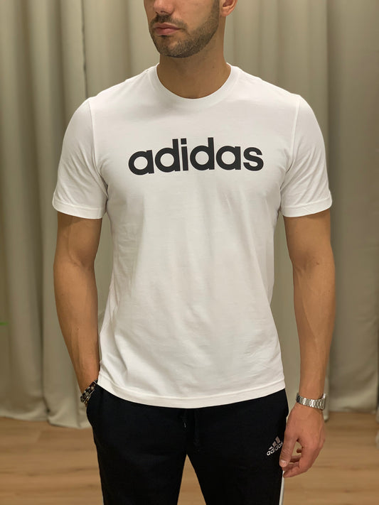 Tshirt ADIDAS Essentials Linear Logo col. Bianco