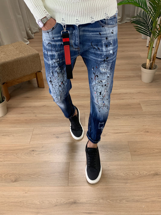 Jeans David Super Painted col. Denim