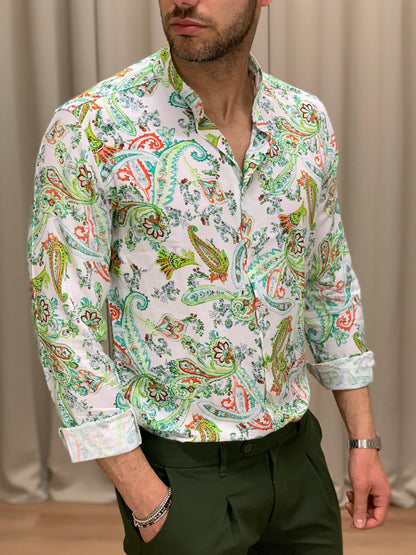 Camicia Piccadilly Nature col. Bianco